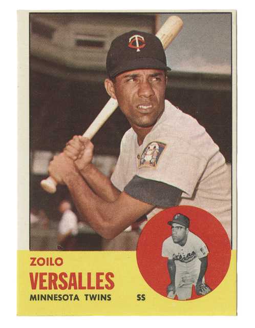 Zolio Versalles baseball card