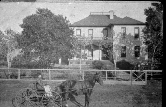 The Porter Kelsey House in Andover, ca. 1910. Photographer unknown. Anoka County Historical Society, Object ID# 0000.0000.324.