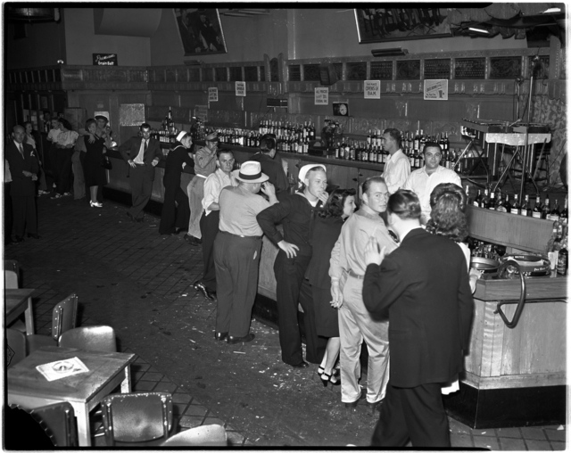 Interior of the Persian Palms Tavern