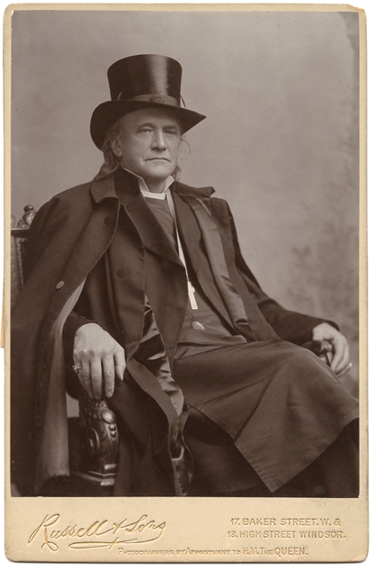 Black and white photograph of Bishop Henry Whipple, c.1898.