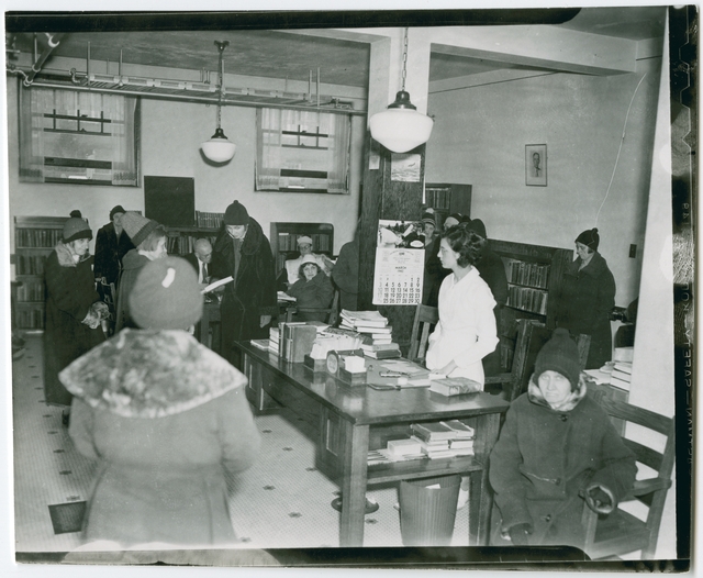 Library in Willmar State Hospital