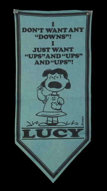 Banner featuring Lucy Van Pelt