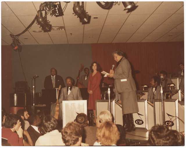 Nellie Stone Johnson with the Count Basie Orchestra