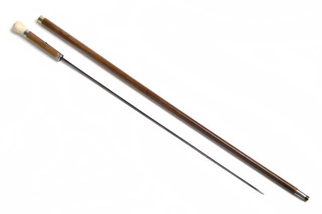 Walking stick used by Jean-Baptiste Faribault