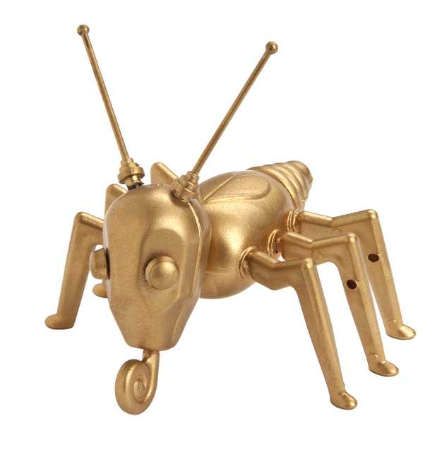 Gold-painted Cootie figure
