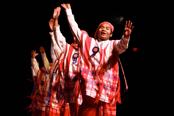 Karen dancers at the 2010 Festival of Nations