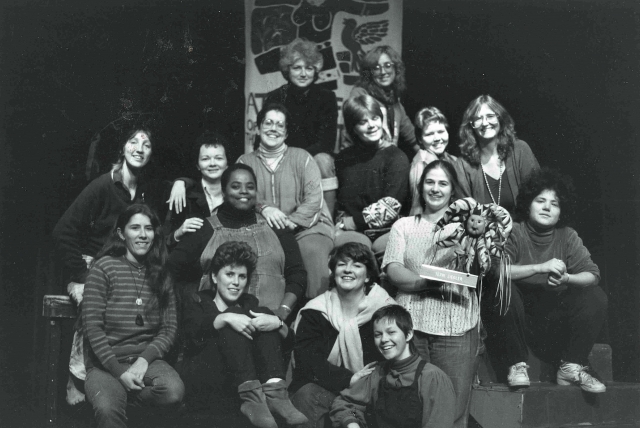 At the Foot of the Mountain Theater company, 1983. 