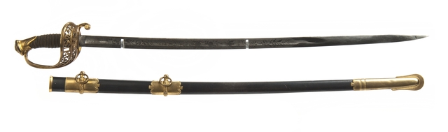 1st Minnesota officer's scabbard