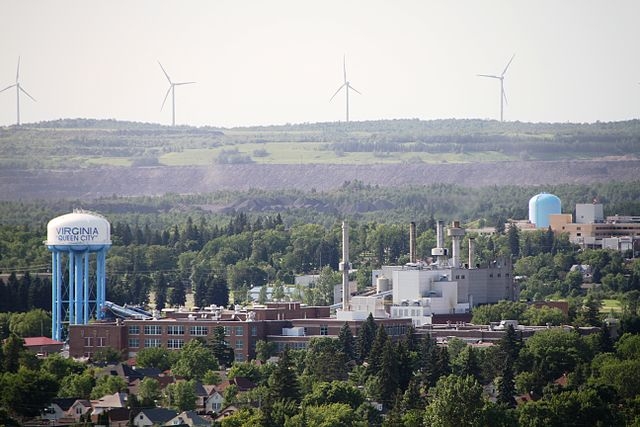 Virginia, Minnesota, from a southeast lookout point, July 5, 2012. CC BY-SA 3.0