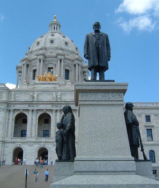 Knute Nelson Memorial (front view)