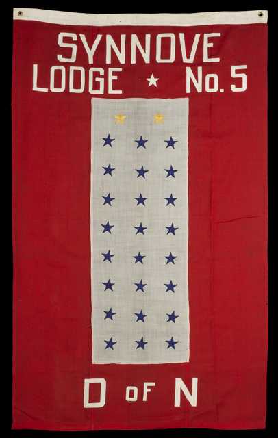 Daughters of Norway service flag, 1918