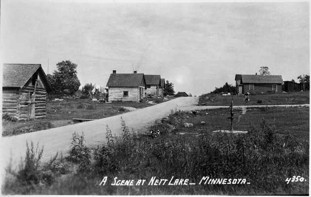 Nett Lake Reservation of Ojibwe, ca. 1920.