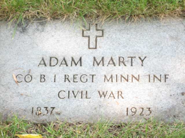 Adam Marty's Grave