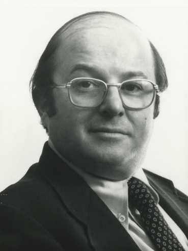 Black and white photograph of Allan Henry Spear, ca. 1980.