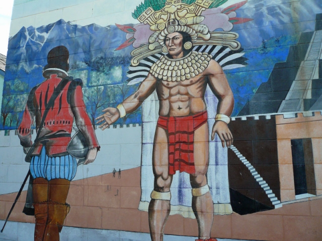 Detail of Aztec City