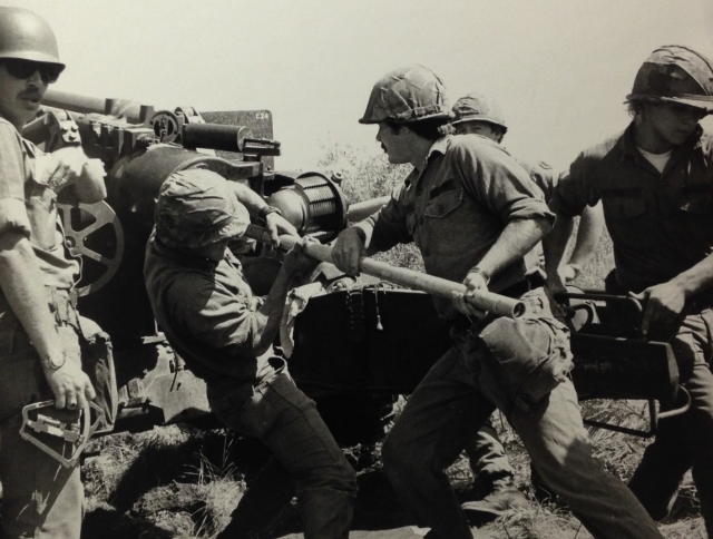 Gun Crew of the 151st Field Artillery