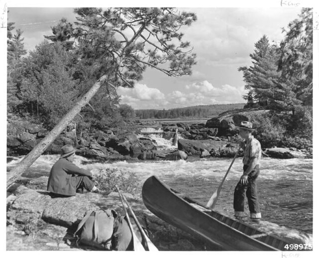 Forest Service workers in the Boundary Waters Canoe Area Wilderness
