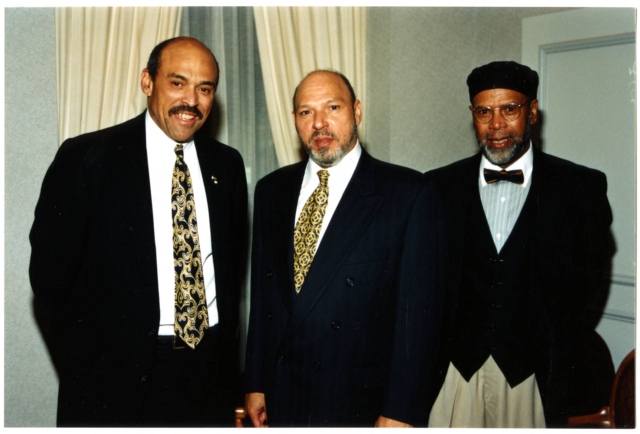 Lou Bellamy, August Wilson, and Claude Purdy