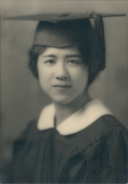 Ruth Nomura's college graduation photo