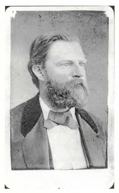 Black and white photograph of Carl Bachmann, c.1880s.