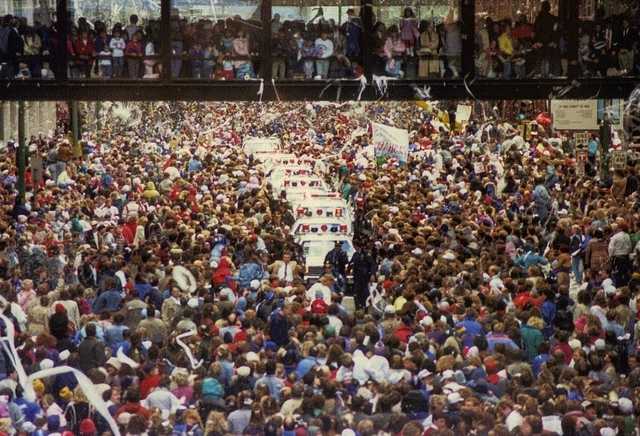 Minnesota Twins World Series victory parade, 1987