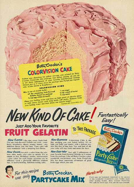 Colorvision Cake advertisement 
