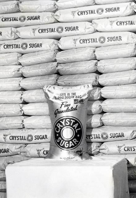 One-millionth bag of American Crystal sugar