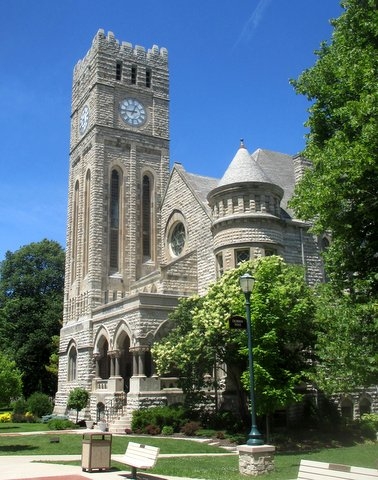 Color image of Dilley Hall, Shattuck-St. Mary's, Faribault, 2016. Photograph by Paul Nelson. 