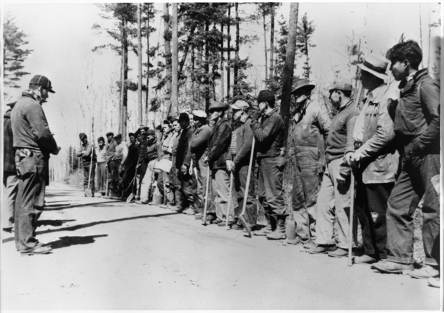 CCC-ID workers from Nett Lake