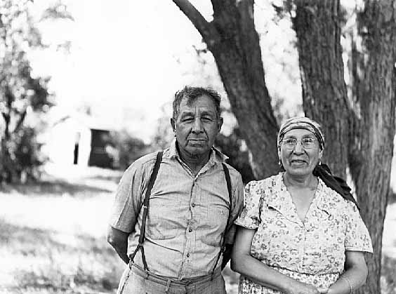 Solomon Wells and Mary Wells, Prairie Island.