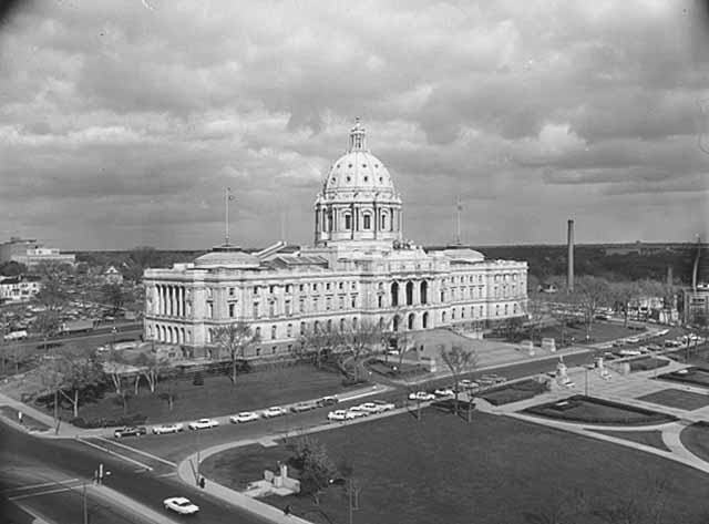 Minnesota State Capitol in 1963