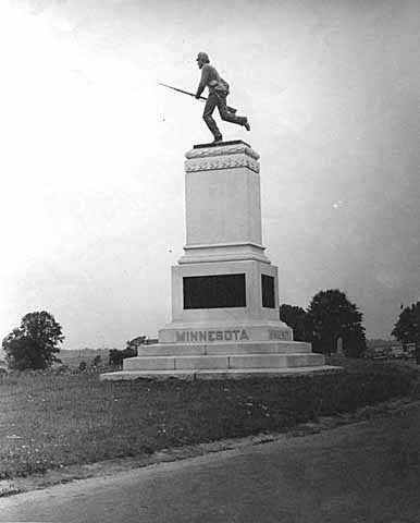 First Minnesota monument at Gettysburg