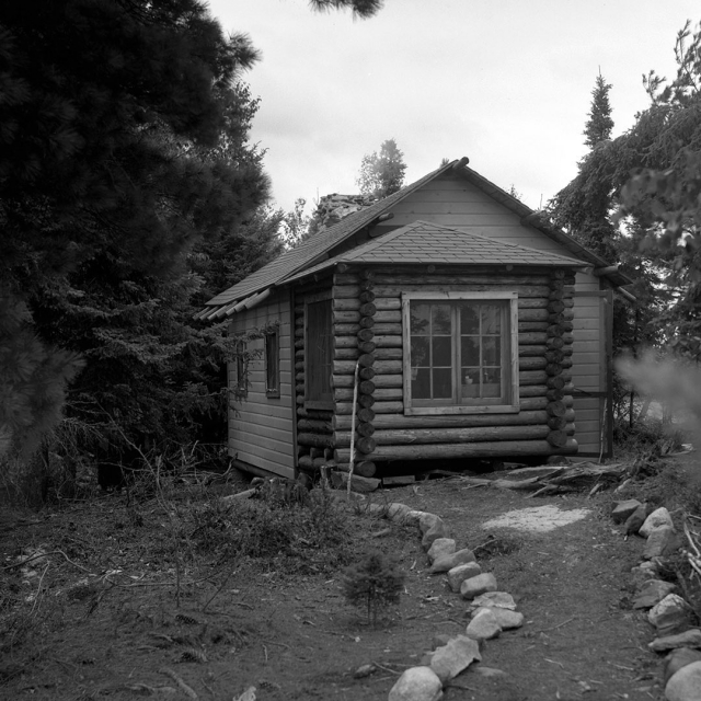 Exterior of Jun Fujita’s cabin