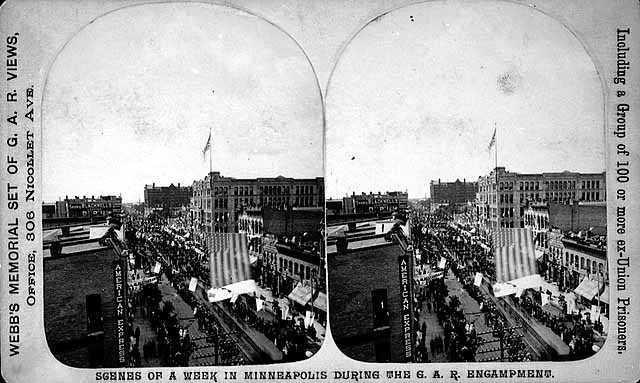 National encampment of the Grand Army of the Republic, Minneapolis.