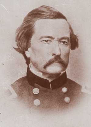 Black and white photograph of Willis A. Gorman, c.1861.
