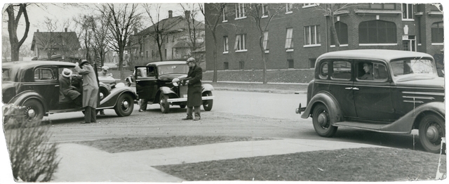 Reenactment at scene of the Bremer kidnapping