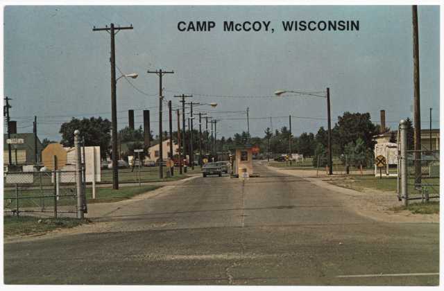 Camp McCoy, Wisconsin