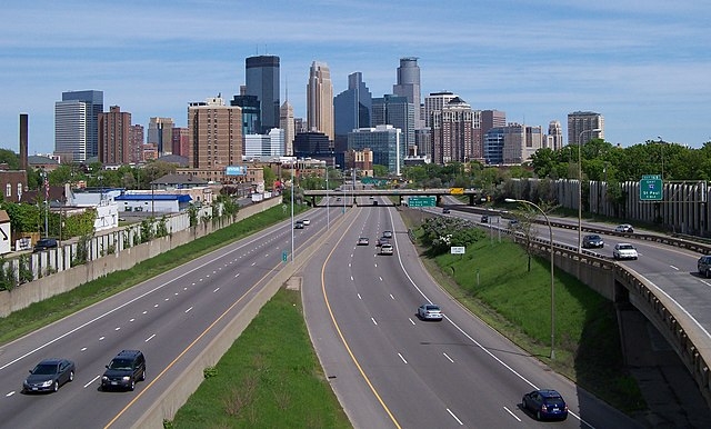 Downtown Minneapolis skyline