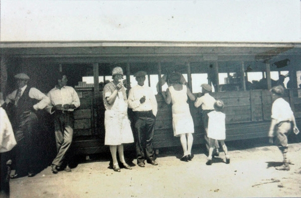 Refreshment stand at Bean Lake Resort, ca. 1930