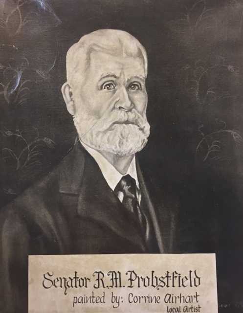 Painting of Randolph Probstfield
