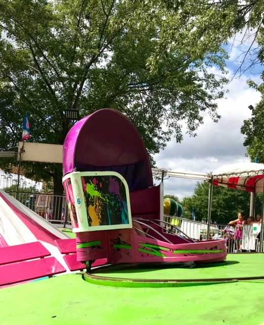 Tilt-A-Whirl in the Kidway