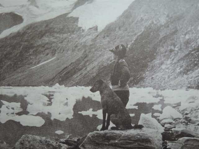 Photograph of Cora Johnstone Best at Lake of the Hanging Glaciers