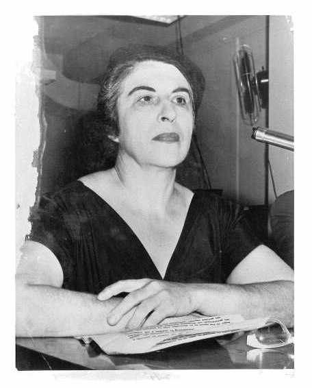 Irene Paull Testifying Before HUAC