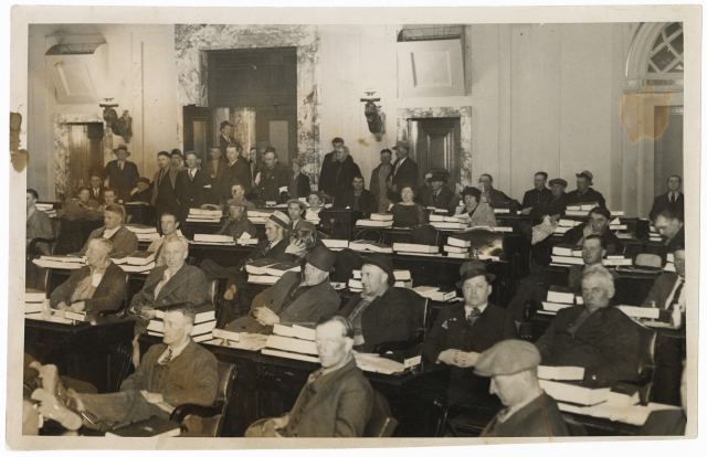 The People's Lobby in the chamber of the Minnesota Senate