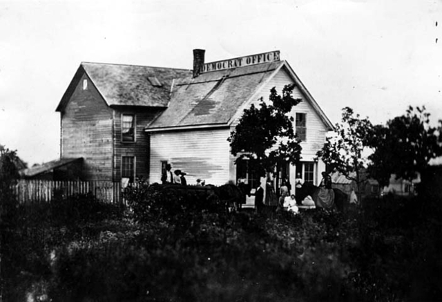 Office and home of Jane Swisshelm, St. Cloud.