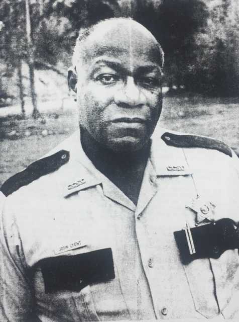 Photograph of Sheriff John Lyght, 1984