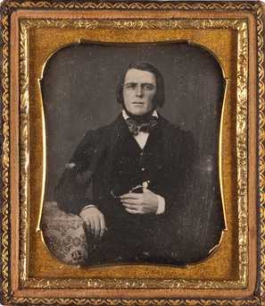 Joseph Rolette as a young businessman and trader, c.1841.