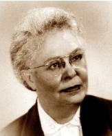 Black and white photograph of Lena O. Smith, first female African American lawyer in Minnesota, undated.