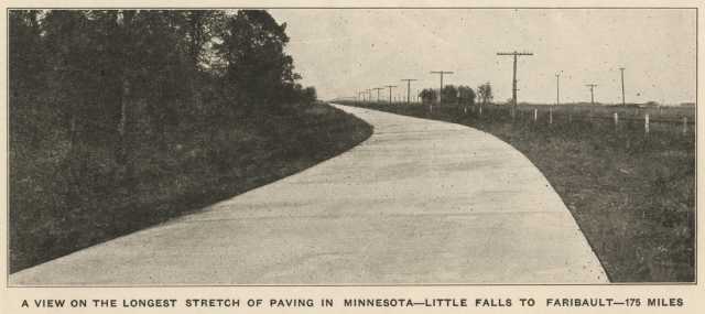 Section of the Jefferson Highway in Little Falls