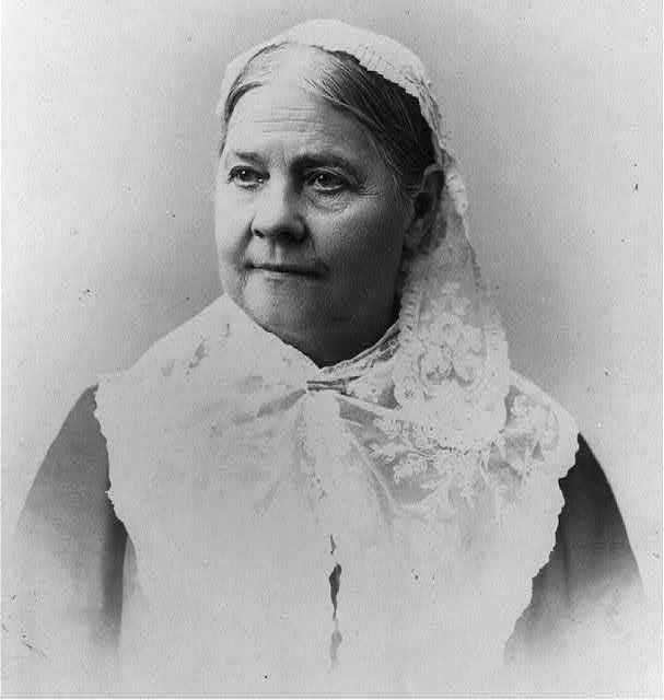 Lucy Stone (1818–1893). 